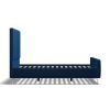 4'6 Fabric Bedframe - Royal Blue - Velvet