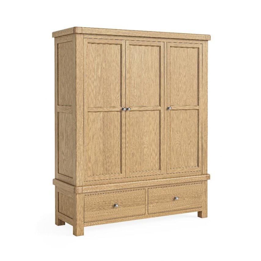 Normandy Triple Wardrobe