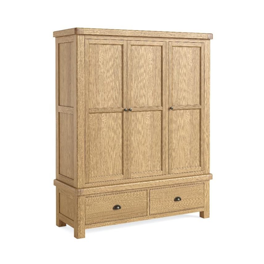 Normandy Triple Wardrobe - Image 1