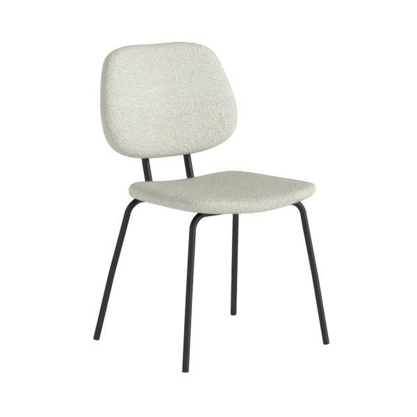 Soho Florence Dining Chair - Ivory Boucle