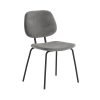 G8232 DINING CHAIR HY 70185 T2 GREY VELVET 17