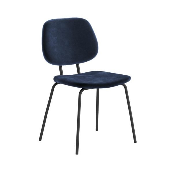 Soho Lily Dining Chair - Navy Velvet