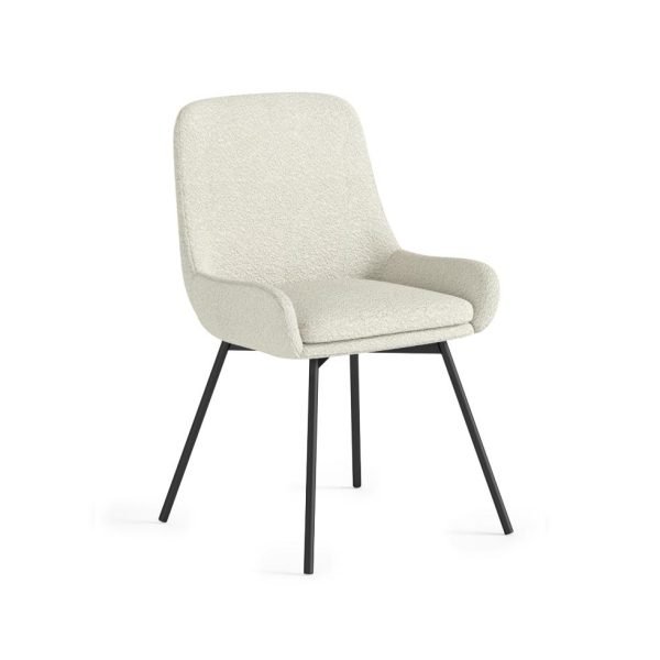Soho Evie Dining Chair - Ivory Boucle