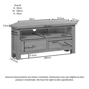 Large Corner TV Unit