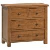 DORR drawer chest table bedroom storage dark rustic oak x c default jpg