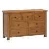 DORR drawer combinationchest table bedroom storage dark rustic oak x c default jpg