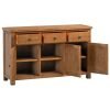 DORR door drawer sideboard storage dining living rustic dark oak open x c default jpg
