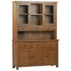 DORR DORR door drawer sideboard with dresser top storage kitchen dining living rustic dark oak x c default jpg