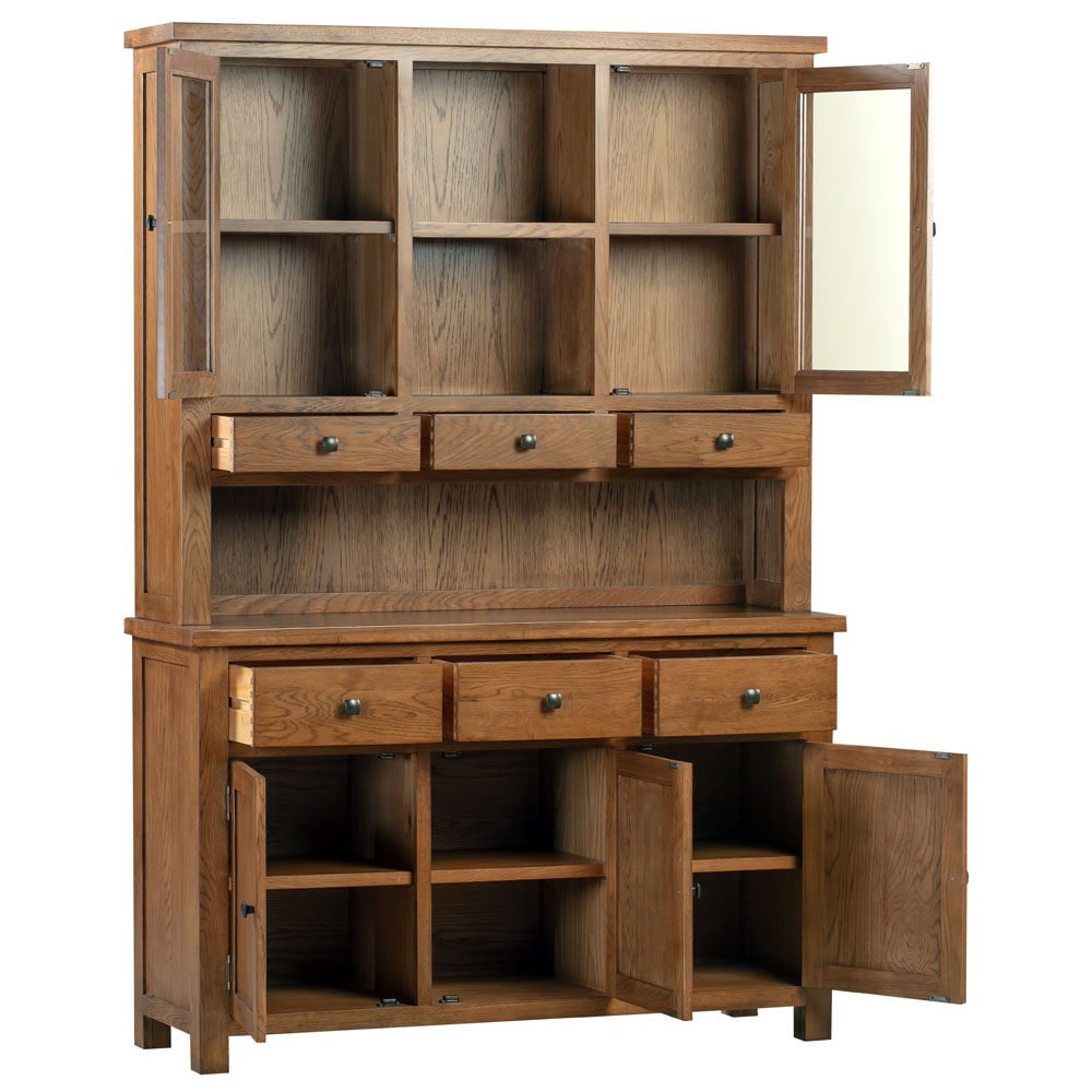 Evenwood Rustic Dresser Top - Only Oak Furniture