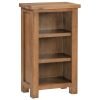 DORR compact small bookcase books storage living rustic dark oak x c default jpg