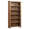 DORR tall large bookcase books storage living room rustic dark oak x c default jpg