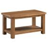 DORR small coffee table with shelf focal point storage living room rustic dark oak x c default jpg