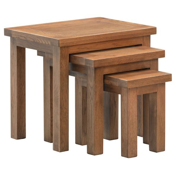 DORR nest of tables versatile tables living room rustic dark oak x c default jpg