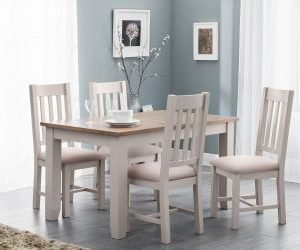 richmond dining table chairs roomset closed
