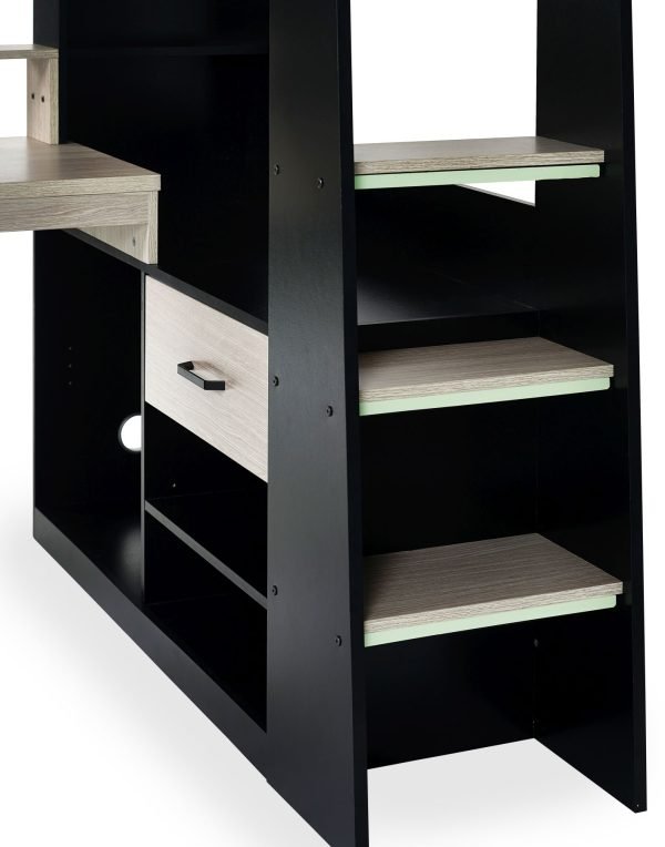 BLA BlazeGamingHighsleeperBlackPaleWoodDetail jpg