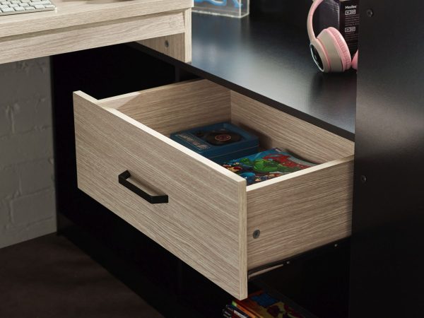BLA BlazeGamingHighsleeperBlackandPaleWoodDetail jpg