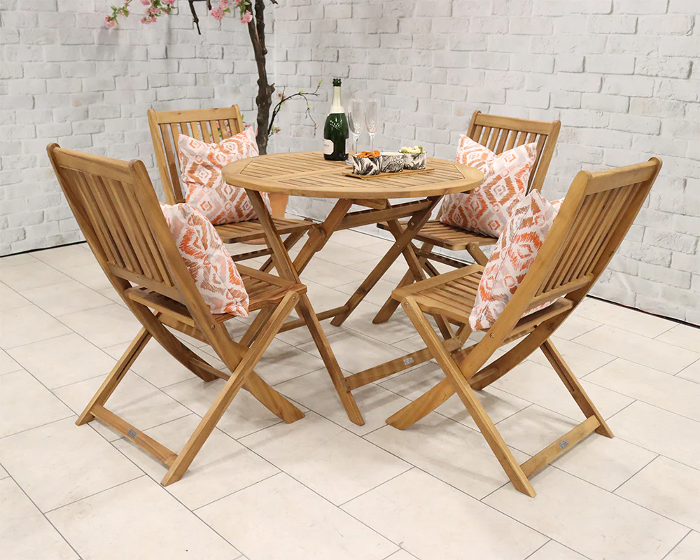 Manhattan 4 seater dining set deals