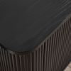lou louis black fluted tv unit detail