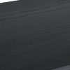 lou louis black fluted tv unit detail