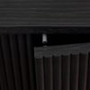 lou louis black fluted sideboard detail