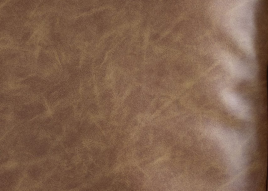 HEN HenleySeaterSofa BrownFauxLeatherDetail jpg