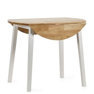 LIN LinwoodRoundDropLeafTableCutout jpg