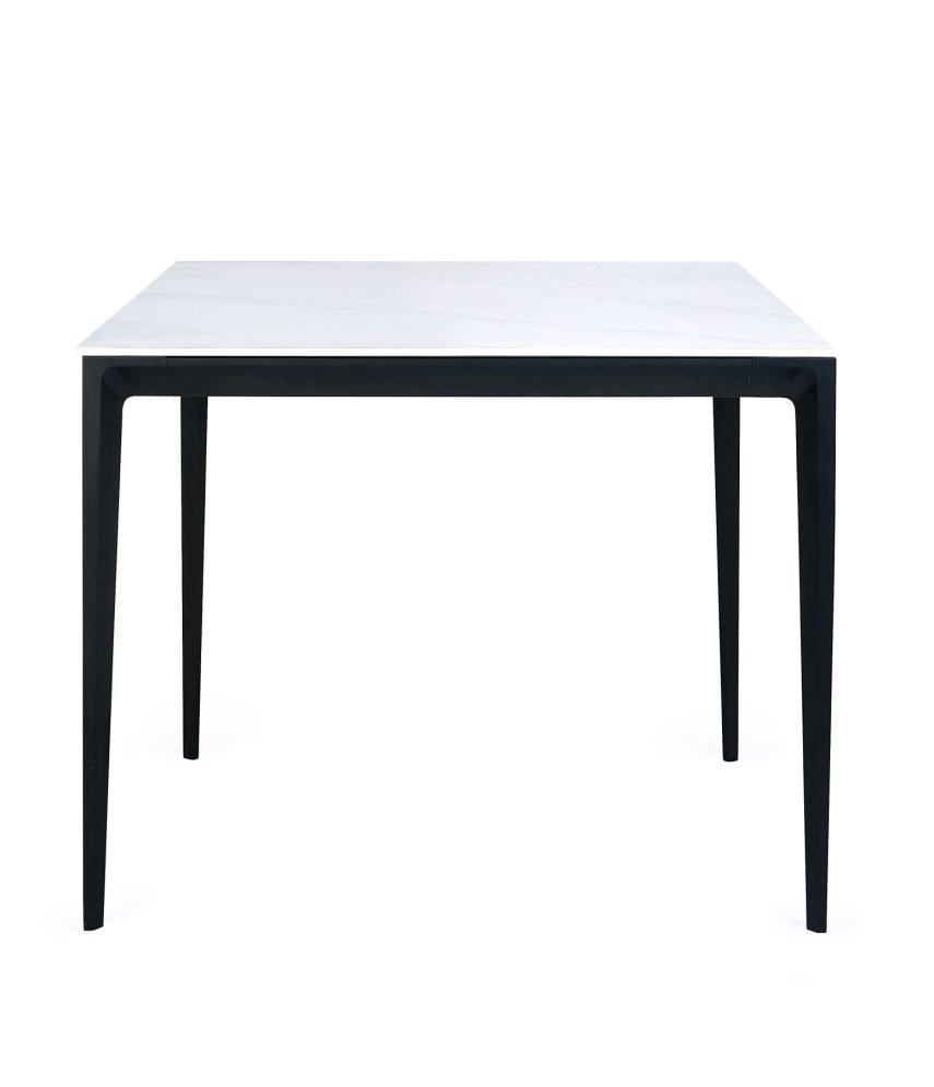 MIA MiamiSquareStoneTopDiningTableWhiteMarbleCutout jpg