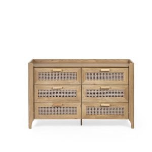 SYD SydneyRattanEffectDrawerWideChestCutout jpg