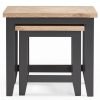 bordeaux nest of tables closed front