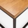 brooklyn square coffee table top view
