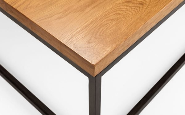 brooklyn square coffee table top view