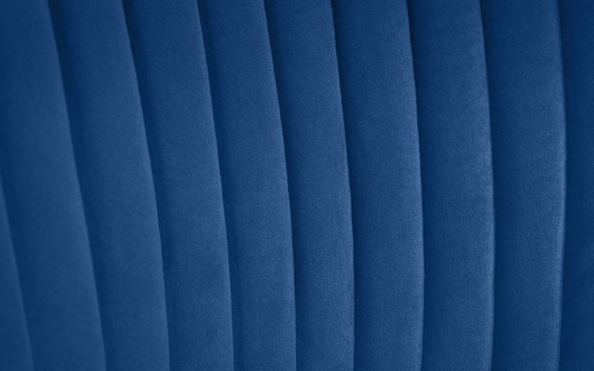 cannes chair blue fabric detail