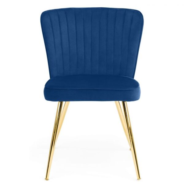 cannes chair blue front
