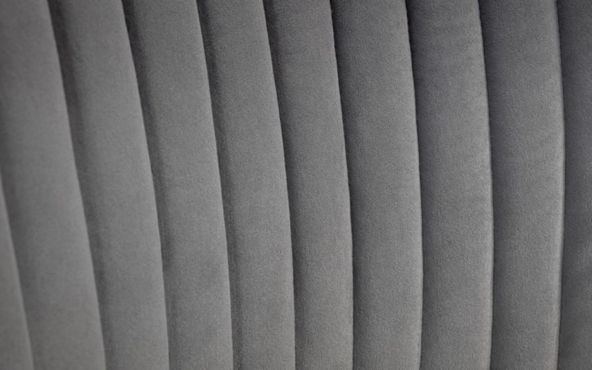 cannes chair grey fabric detail