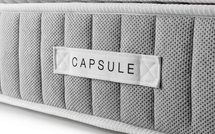 capsule box top mattress handle detail