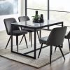 chicago dining table burgess grey roomset