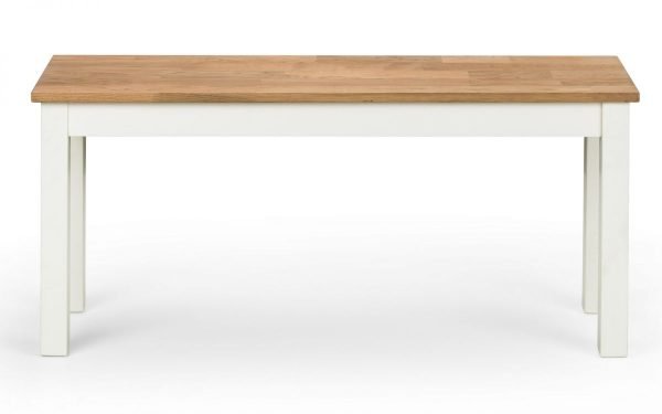coxmoor white oak bench front