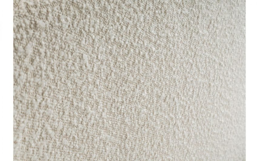 eden boucle bed fabric detail