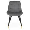 hadid grey chair front
