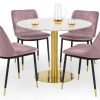 palermo table delaunay pink chairs
