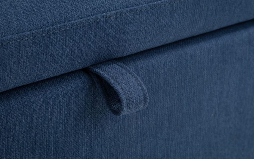 sorrento blanket box blue open detail