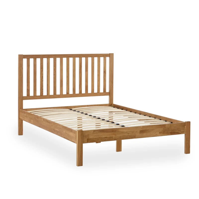 COX Coxmoor Double Bed Oak cm Cutout ce dc a a dea