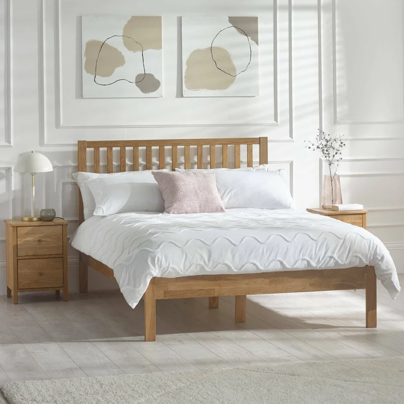 COX Coxmoor Double Bed Oak cm Roomset edc ff ea c afceb