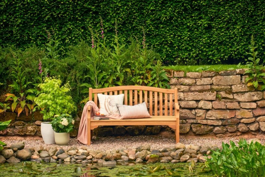 Kingsbury 150 Bench KD Teak - Image 1