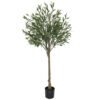 TKCO Premium Artificial Olive Tree CM Height Outdoor UV Protected x