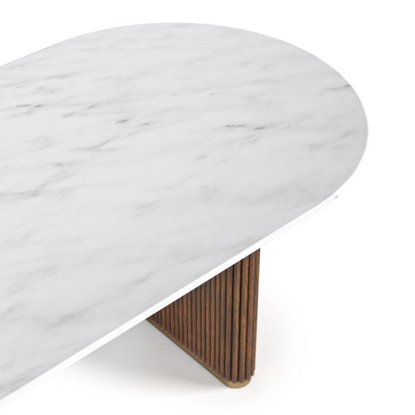 G OvalDiningTable MarbleTop ()