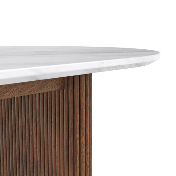 G OvalDiningTable MarbleTop ()