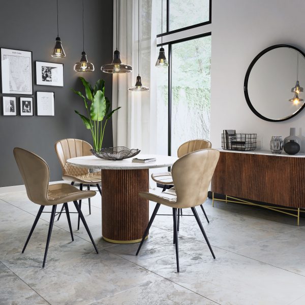Harvard Round Dining Table Set'