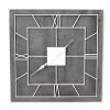 Williston Grey Square Wall Clock 2 jpg