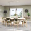 Bergen Extender Table Green Fabrics x c default